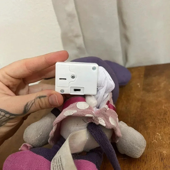 Disney Junior Music Lullabies Minnie Mouse Collectible Plush Stuffed Animal Soft - Picture 7 of 9